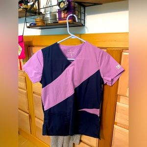 Butter soft scrub top